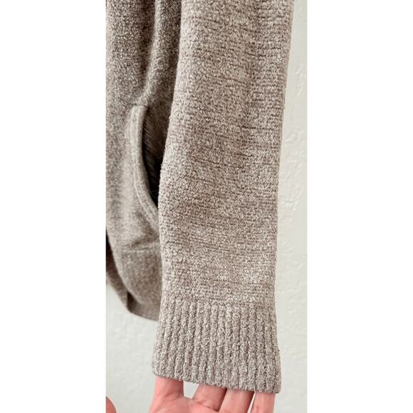 Barefoot Dreams Womens CozyChic Lite® Circle Cardi Taupe Soft Comfy Loungewear M - Picture 6 of 9